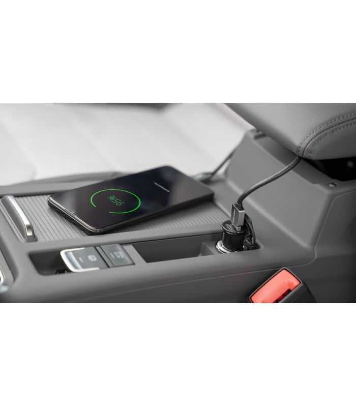 Incarcator auto 12-24VDC bricheta - USB TYPE C + USB 3.1A QC 3.0 PD 20W Kruger&Matz