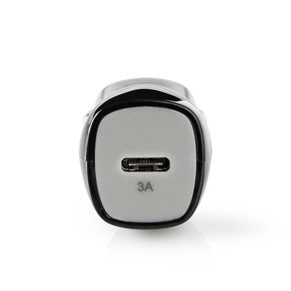 Incarcator auto 1x USB Type C 3.0 A negru Nedis