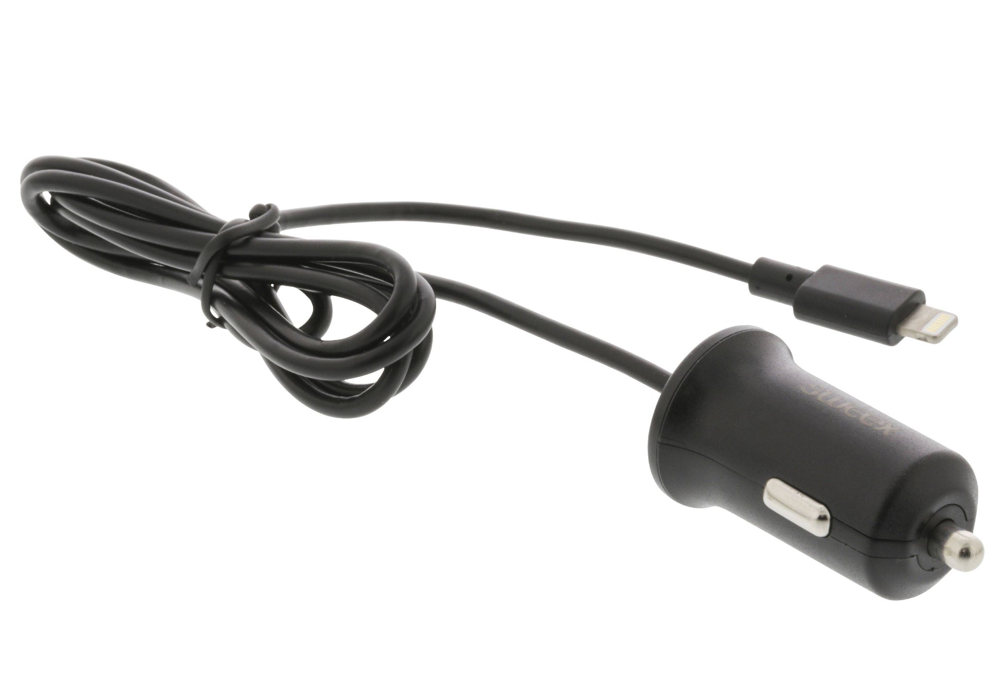 Incarcator auto 2.4A Apple Lightning negru Sweex