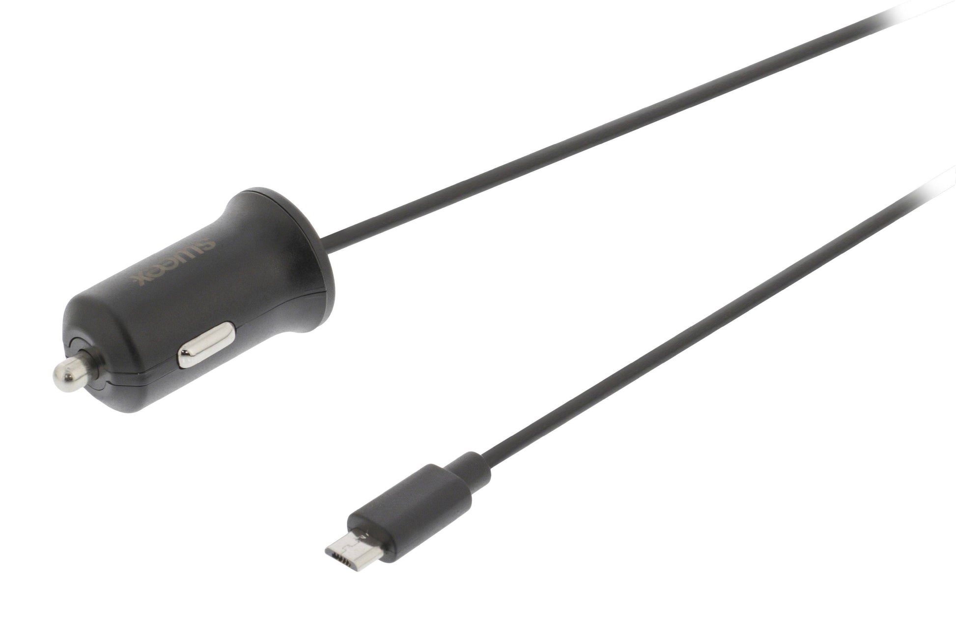 Incarcator auto Micro USB 2.4A negru Sweex