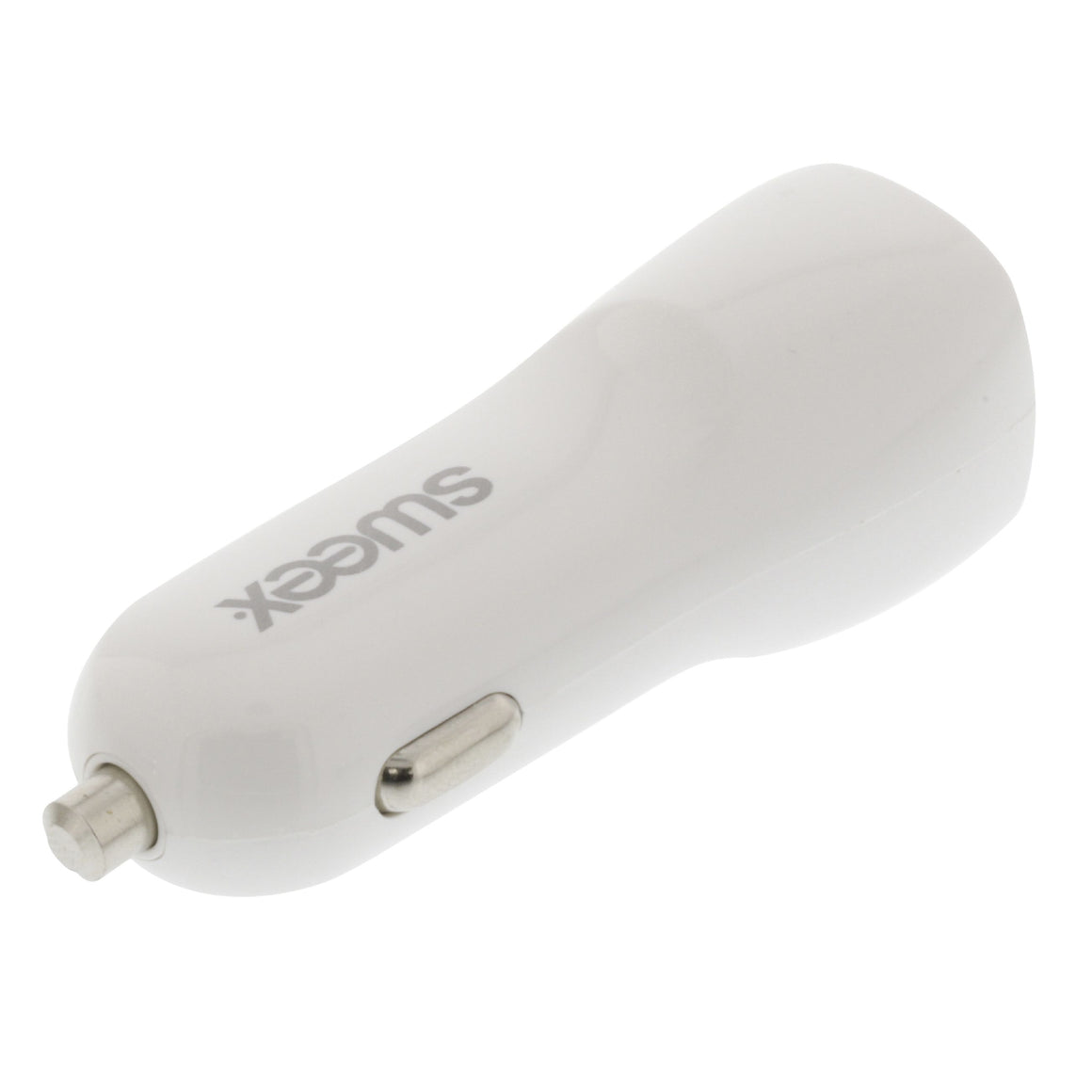 Incarcator auto USB Type C 3A alb Sweex