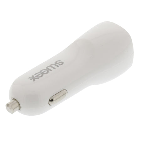 Incarcator auto USB Type C 3A alb Sweex