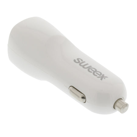 Incarcator auto USB Type C 3A alb Sweex