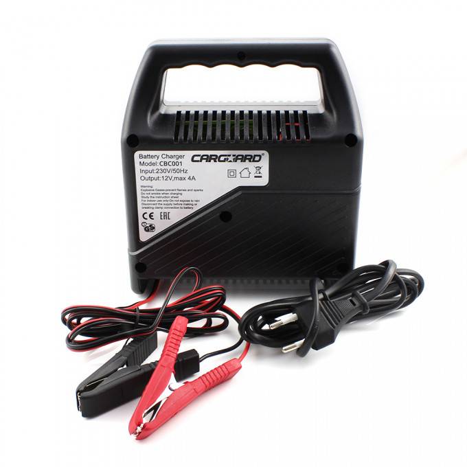 Incarcator baterie auto 12V 4A Redresor incarcare 1.2-75Ah Carguard