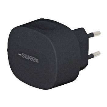 Incarcator de la retea 2x iesire USB A si USB C 3.4A negru Sweex