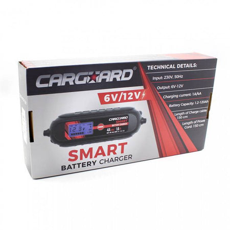 Incarcator Inteligent pt baterii auto 6V-12V Redresor incarcare 1.2-120Ah Carguard