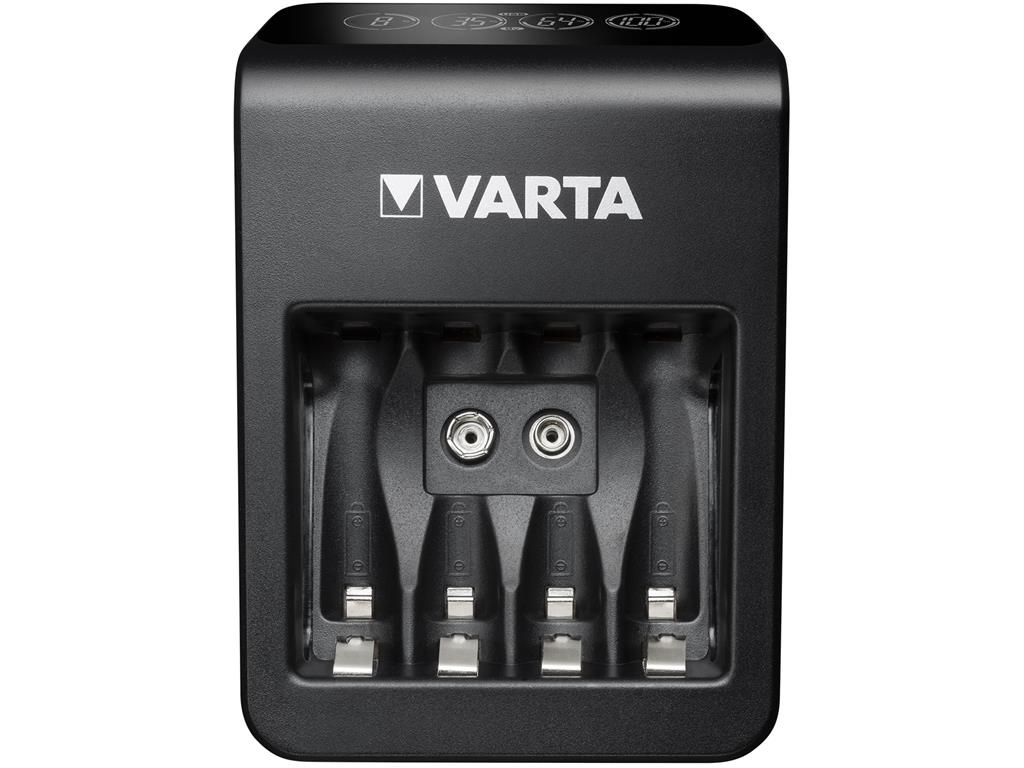 Incarcator Varta 57687 AA/AAA 9V NiMH port USB +4 acumulatori AA 2100 mAh