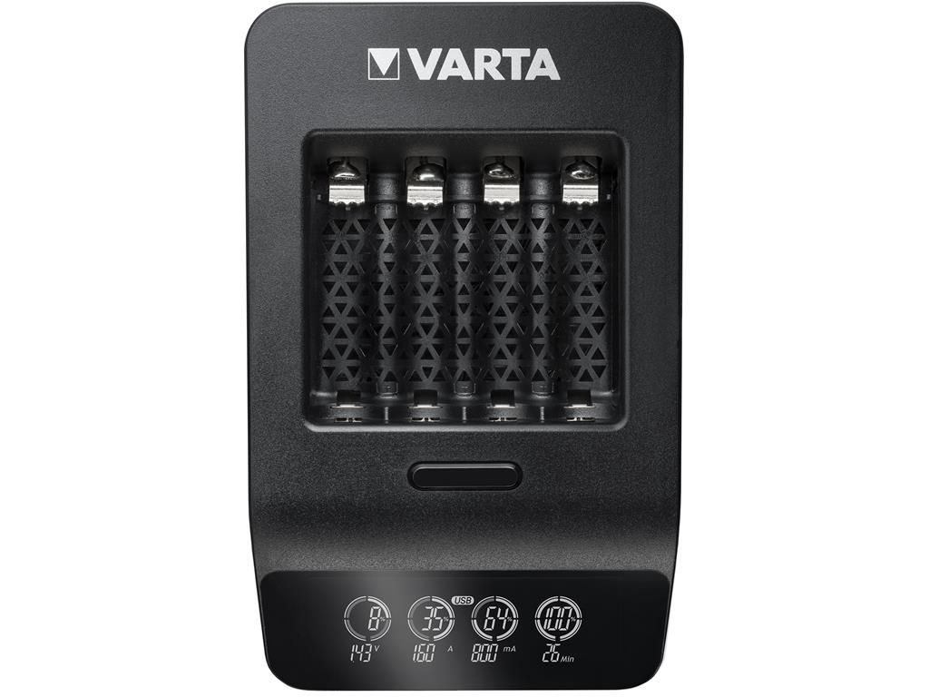 Incarcator Varta LCD Smart Charger+ 57684 NiMH AAA AA + 4 acumulatori AA 2100 mAh