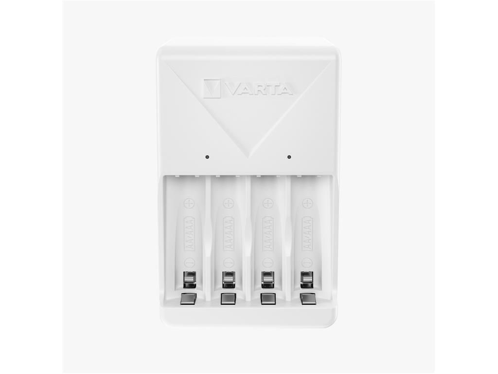 Incarcator Varta Plug Charger 57657 2 4x AA/AAA NiMH + 4 acumulatori AA 2100mAh