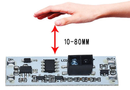 Intrerupator / variator TOUCH LESS fara atingere 5V-24V 5A