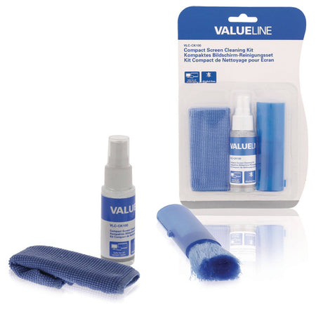 Kit pentru curatare ecrane 3in1 35ml Valueline