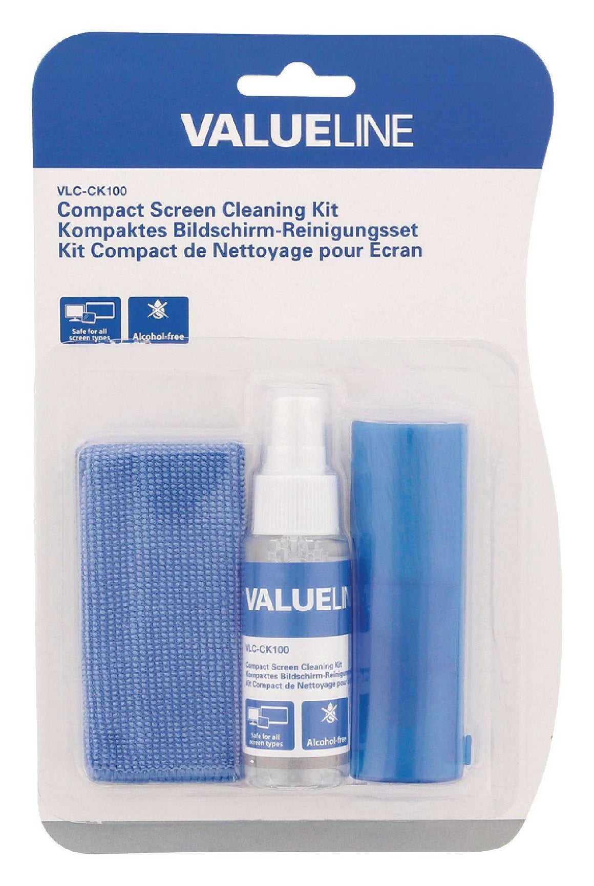 Kit pentru curatare ecrane 3in1 35ml Valueline