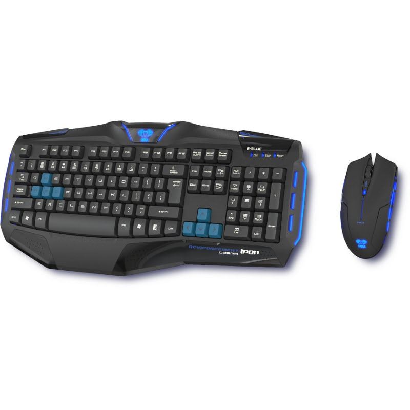 Kit tastatura si mouse E-Blue Cobra Reinforcement-Iron