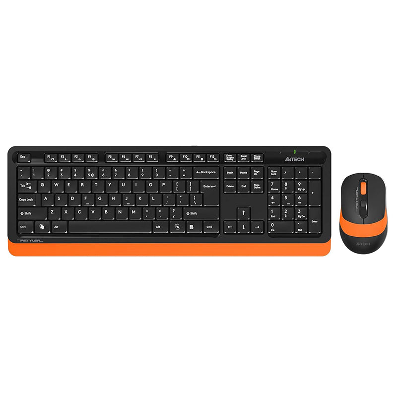 Kit wireless tastatura si mouse Orange FG1010 A4TECH