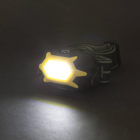 Lampa de lucru LED COB cu senzor pentru port pe cap 120lm PHENOM