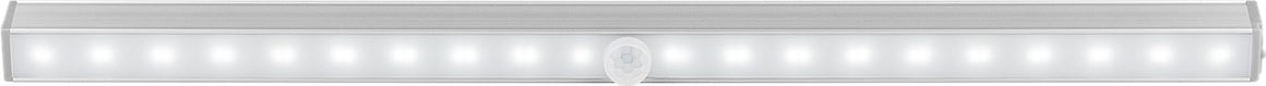 Lampa LED alb rece 6500K 160lm 2.2W cu detector de miscare intrerupator 6x AAA 55498 Goobay