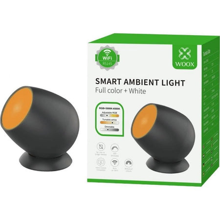 Lampa LED Smart WiFi 210lm 3000-6500K RGB lumina ambientala Woox R5145