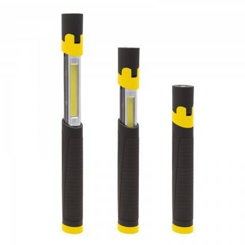 Lanterna service cu COB-LED telescopic si cu cap rabatabil Phenom