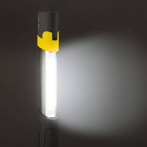 Lanterna service cu COB-LED telescopic si cu cap rabatabil Phenom