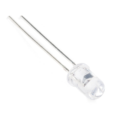 LED 5mm 12V lumina alb rece OptoSupply OSW57L5A31A-12V