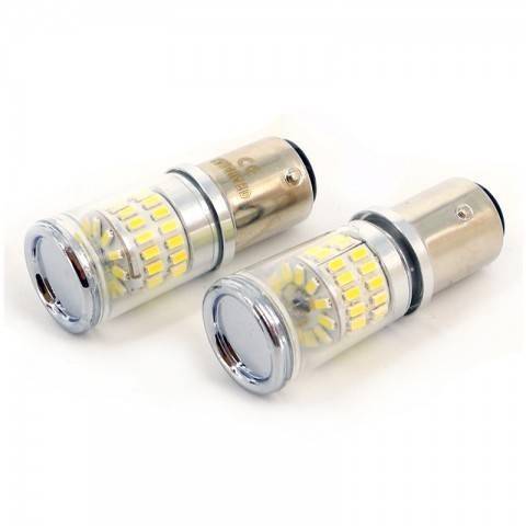 LED de frana Canbus BA15S 12V 3.5W 400lm 6000K set 2buc CAN122 Carguard