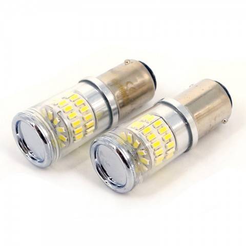 LED de frana STOP +FRANA CANBUS BA15D 12V 3.5W 400lm 6000K set 2buc CAN124 Carguard