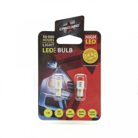 LED de Pozitie BA9S 12V 1W 60lm set 2buc CLD012 Carguard