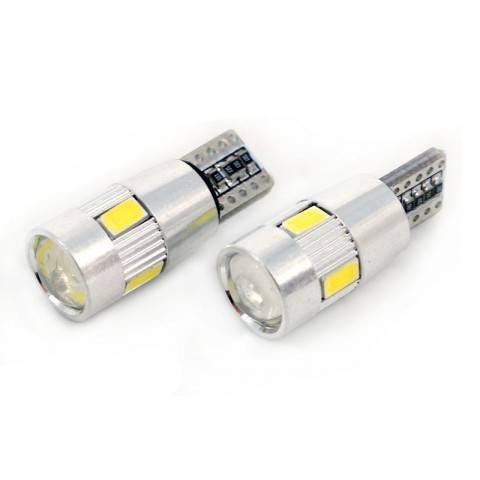 LED de Pozitie Canbus T10 12V 3W 180lm 6000K set 2buc CAN120 Carguard