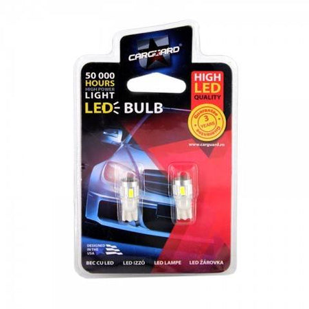 LED de Pozitie T10 12V 2.5W 180lm set 2buc CLD013 Carguard