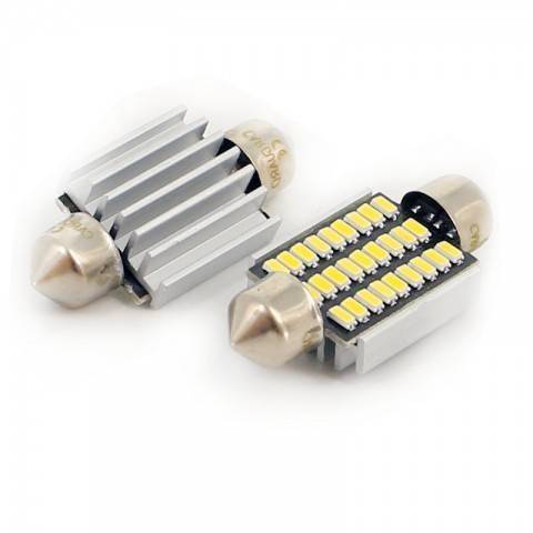 LED Sofit Canbus 36mm Plafoniera numar de inmatriculare 12V 2.5W 189lm CAN117 set 2buc Carguard