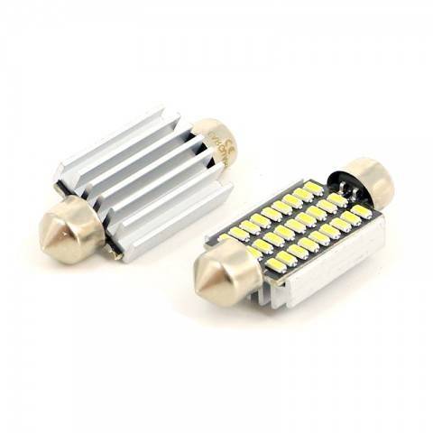 LED Sofit Canbus 39mm Plafoniera numar de inmatriculare 12V 2.5W 189lm CAN118 set 2buc Carguard