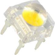 LED Super Flux 7.62x7.62mm alb cald 23-25lm 120 grade 11.6-13.6V 20mA 3000K OPTOSUPPLY OSM5G4Z2C1P