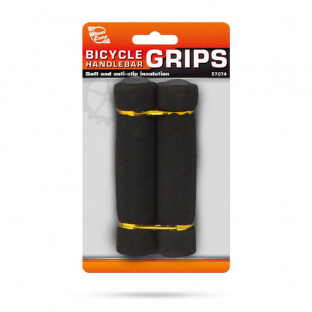 Manson pentru ghidonul de biciclete din burete 130mm negru 2buc