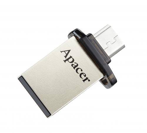 Memorie flash OTG/ USB 2.0 8GB Apacer negru