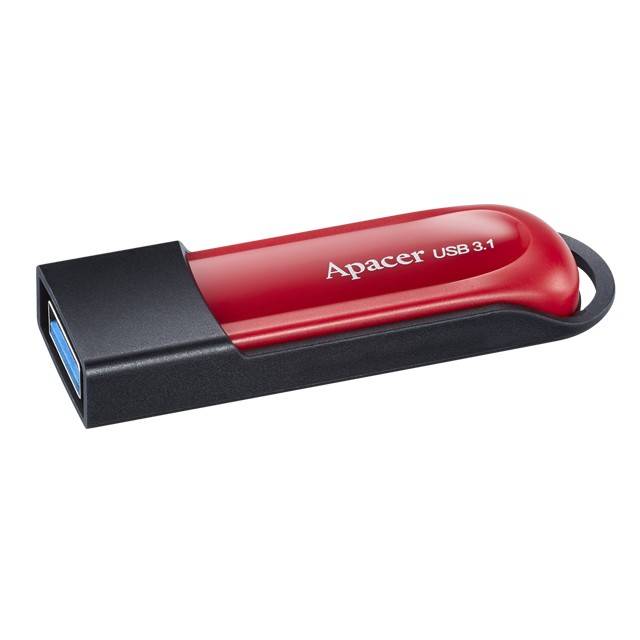 Memorie flash USB 3.1 32GB retractabila rosu Apacer AP32GAH25AB-1