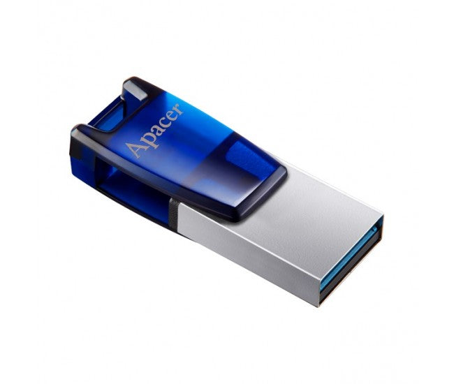 Memorie flash USB 3.1 64GB OTG albastru Apacer AH179BE AP64GAH179U-1