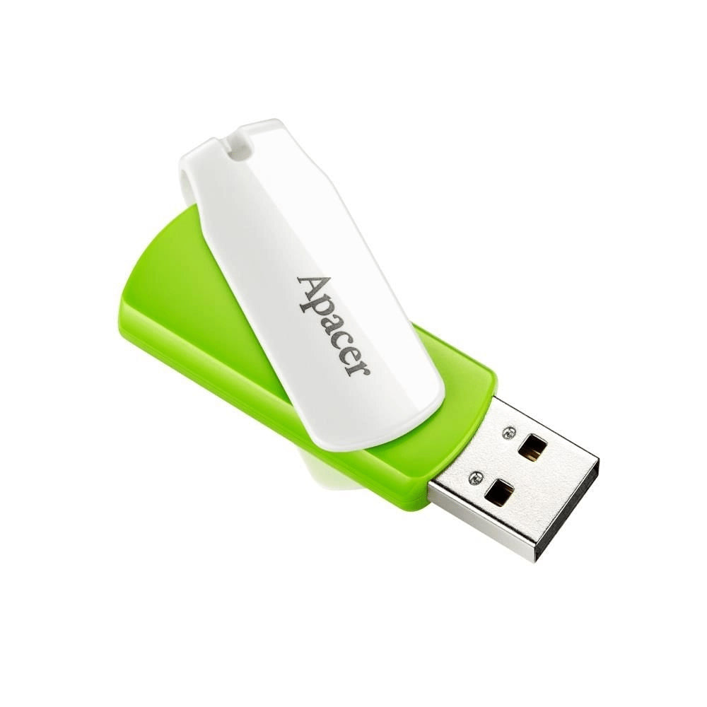 Memorie flash USB2.0 64GB verde Apacer AP64GAH335G-1