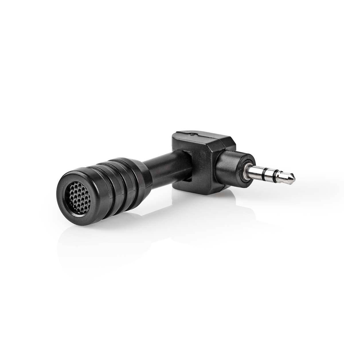 Microfon mini jack 3.5 mm negru Nedis