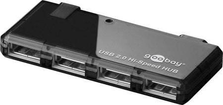 Mini HUB USB 4 port 2.0 negru Goobay