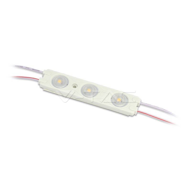 Modul 3 LED-uri 1.5W SMD2835 alb rece IP67