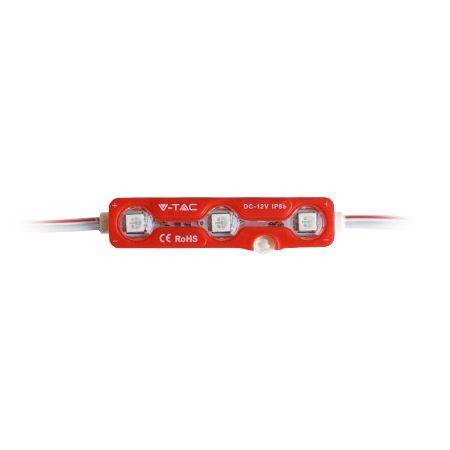 Modul 3 LED-uri SMD5050 rosu IP67 V-TAC