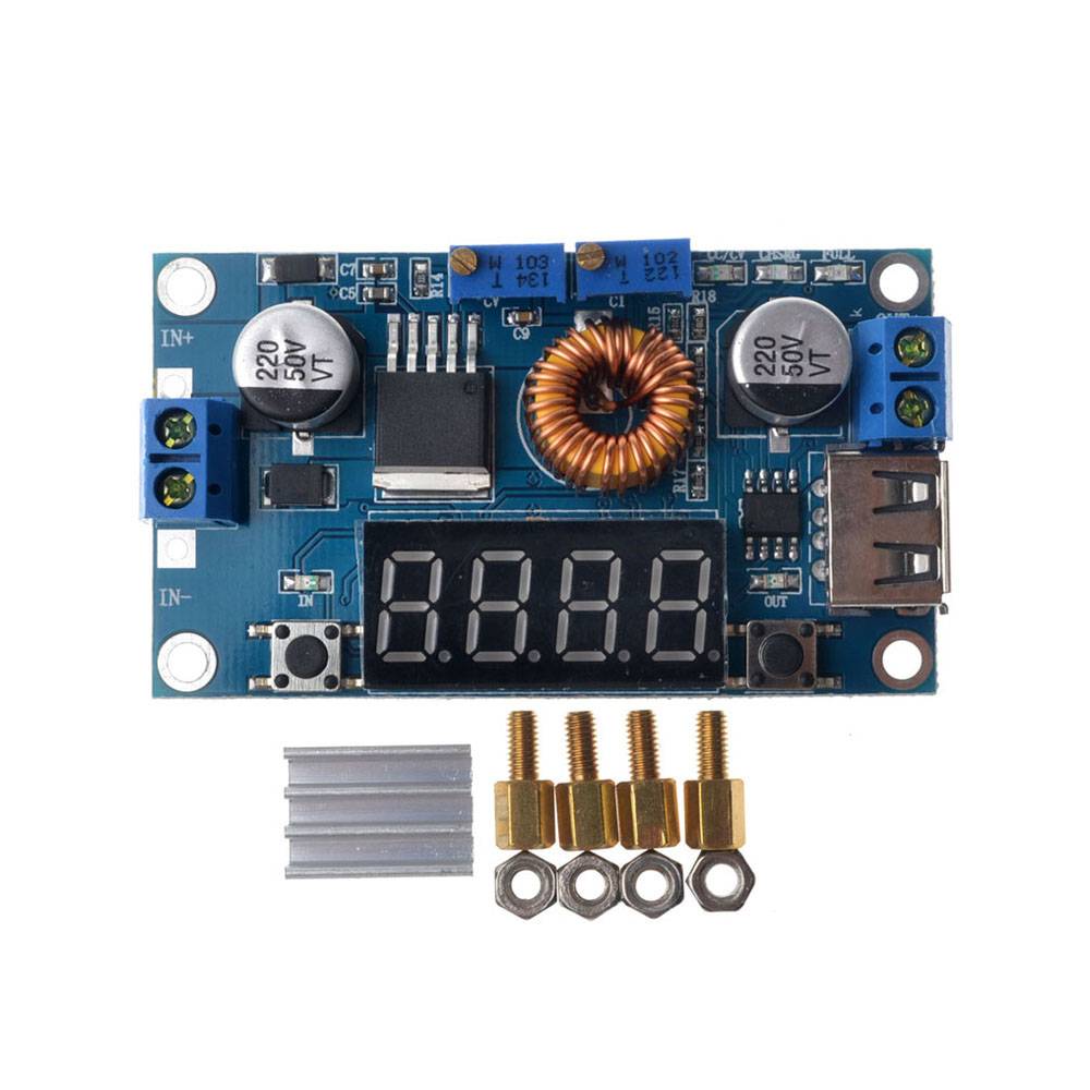 Modul DC-DC coboratoare de 5A LCD XL4015-VA-LCD