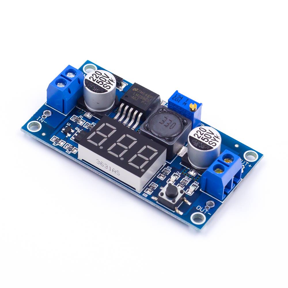 Modul DC-DC step down LM2596DISPLAY PT V