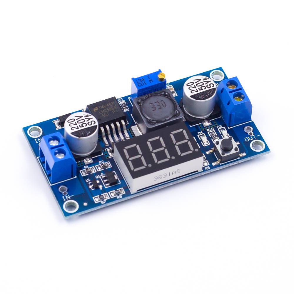 Modul DC-DC step down LM2596DISPLAY PT V