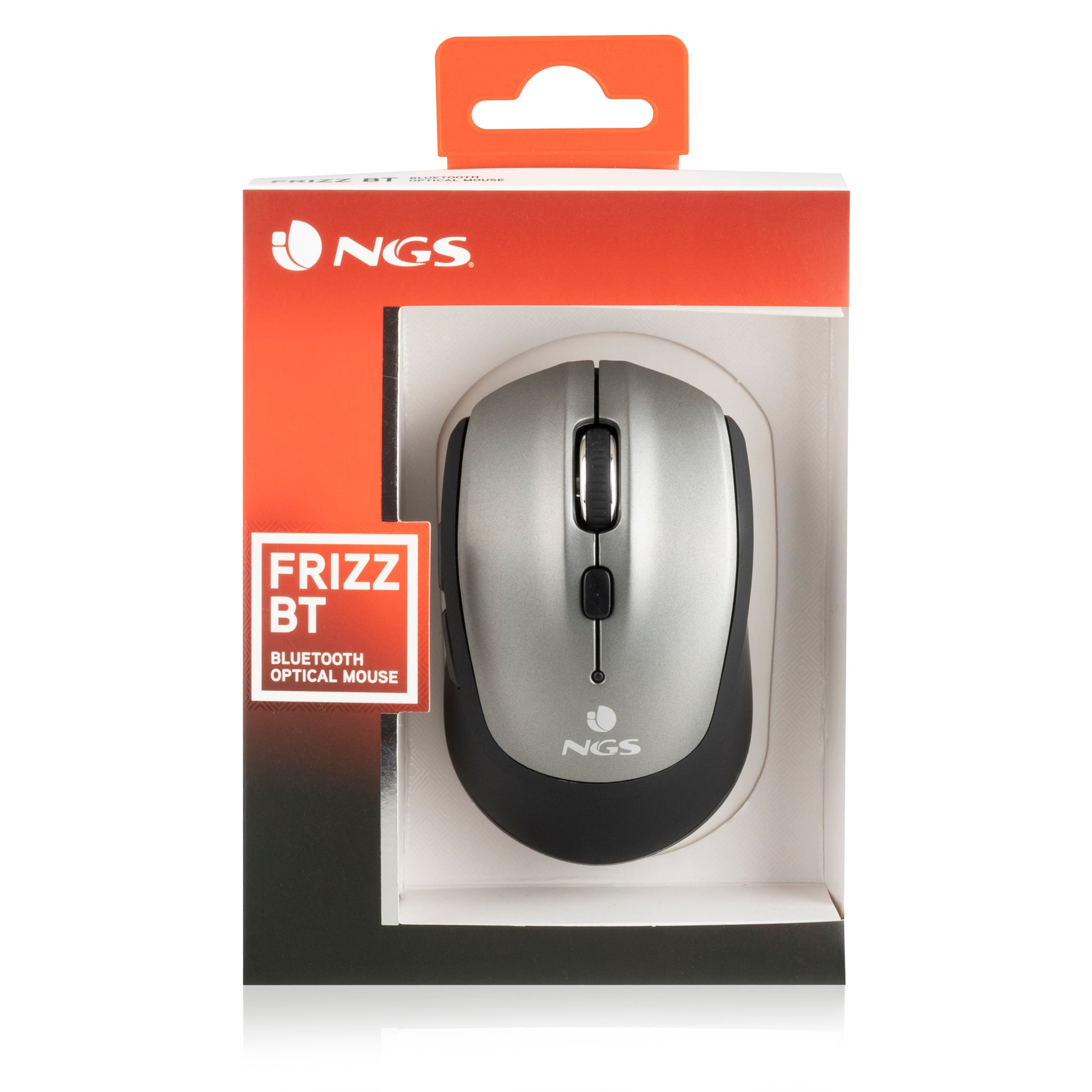 Mouse FRIZZDUAL bluetooth optic 1000/1600dpi gri NGS