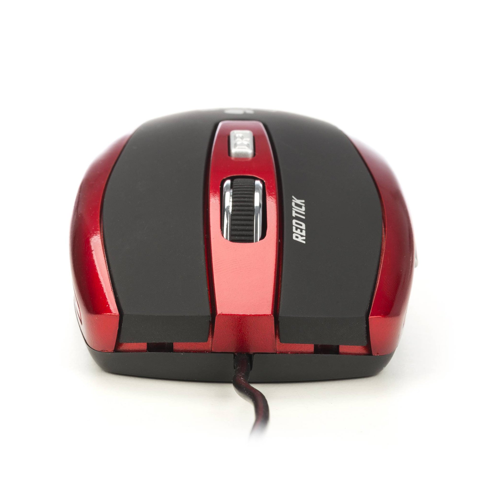 Mouse optic 800/1600dpi USB rosu/negru NGS