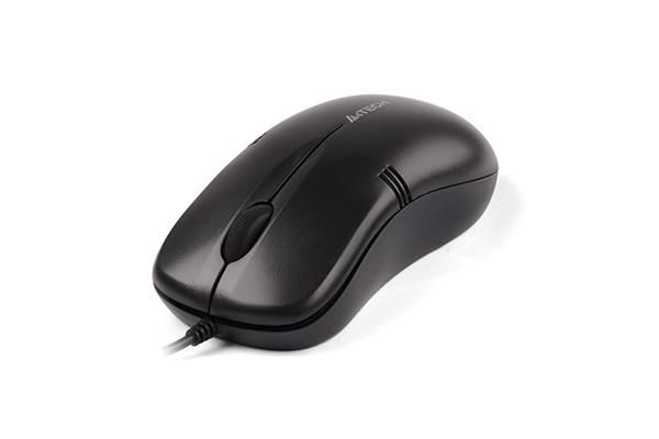 Mouse optic cu fir A4Tech V-TRACK PADLESS 1000DPI USB negru OP-560NU-1 (Black)