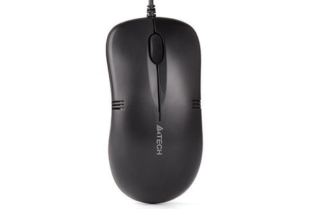 Mouse optic cu fir A4Tech V-TRACK PADLESS 1000DPI USB negru OP-560NU-1 (Black)