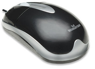 Mouse optic USB 1000dpi negru 177016 Manhattan