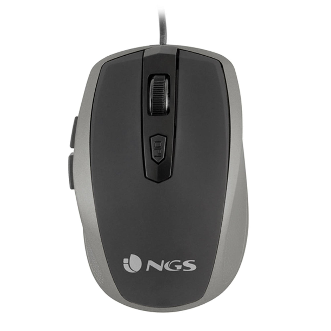 Mouse optic USB 800/1600dpi argintiu NGS